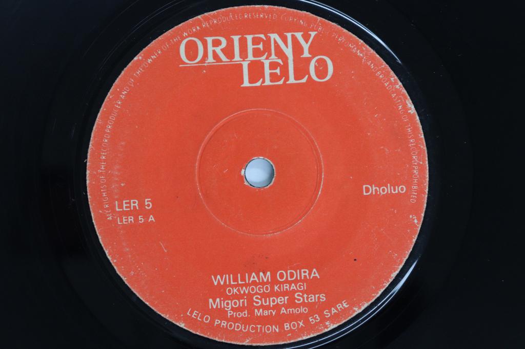 7inch Record MIGORI SUPER STARS - William Odira / Elena Anyango LER5 ORIENY LELO Kenya World Music Used