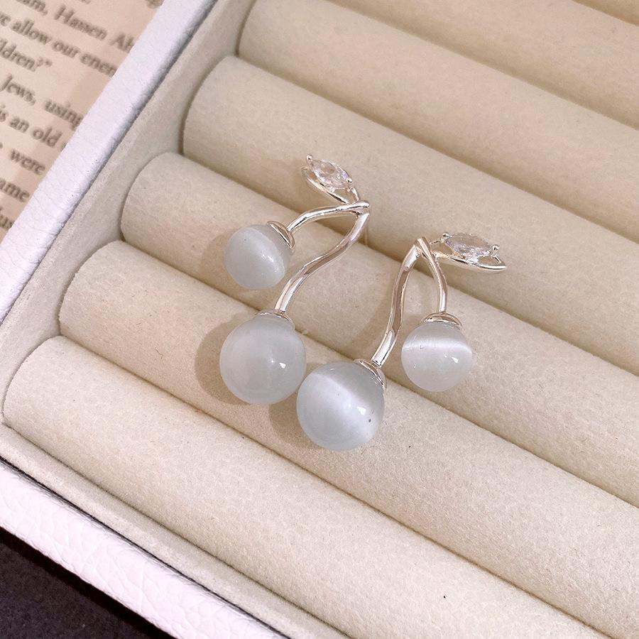 Zircon Pendant Earrings Exquisite Luxury Women Jewelry