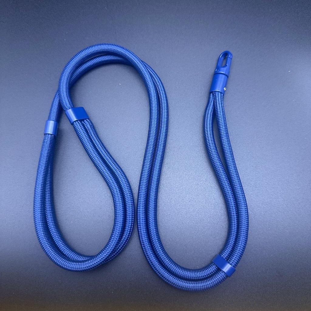 Macaron Thick Rope Phone Lanyard - Adjustable 7-8mm Climbing Gasket for Shoulder, Back, or Neck