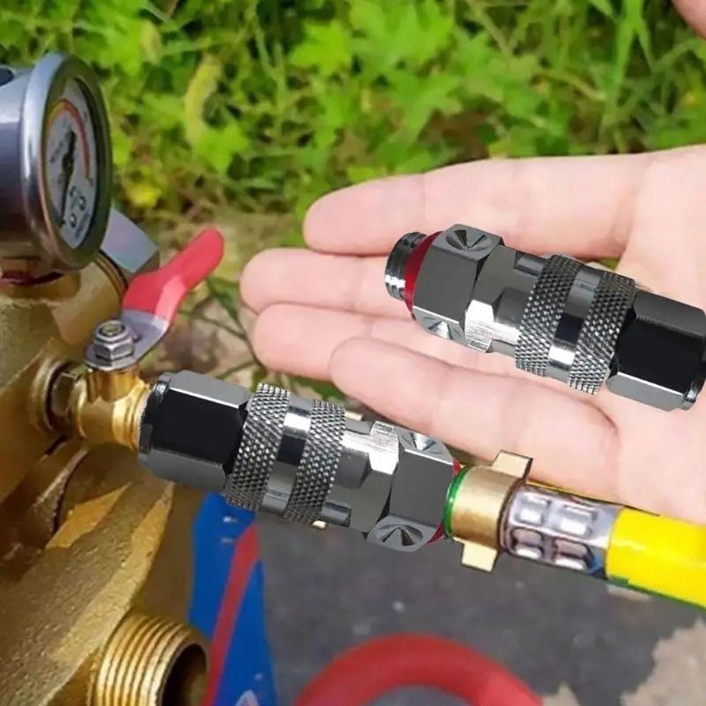 1Pcs M14x1.5mm Quick Connection Fitting Stainless Steel Sprayer Connector for Enhances Water Flows