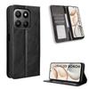 For Honor 400 Smart Leather Case Wallet Stand Retro Texture Phone Cover