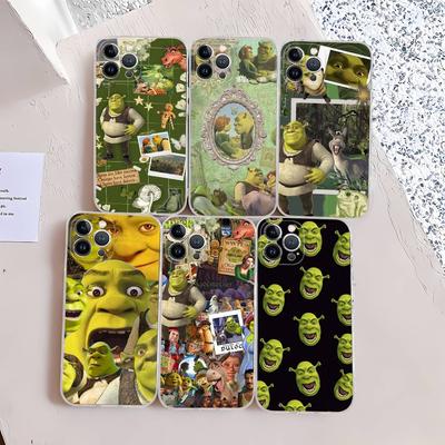 Classic Movie S-Shrek Phone Case For IPhone 17 16 15 14 13 11 12 Pro Max 16 Plus Transparent