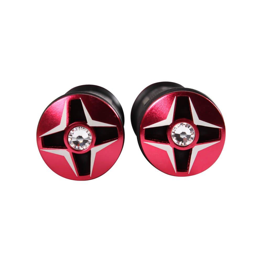 NCY Universelles Aluminium-Griffset (Rot, 7/8 Zoll)