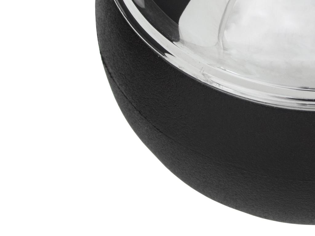 MINI R50 00-06 gear shift knob BLACK + CHROME 6 SPEED