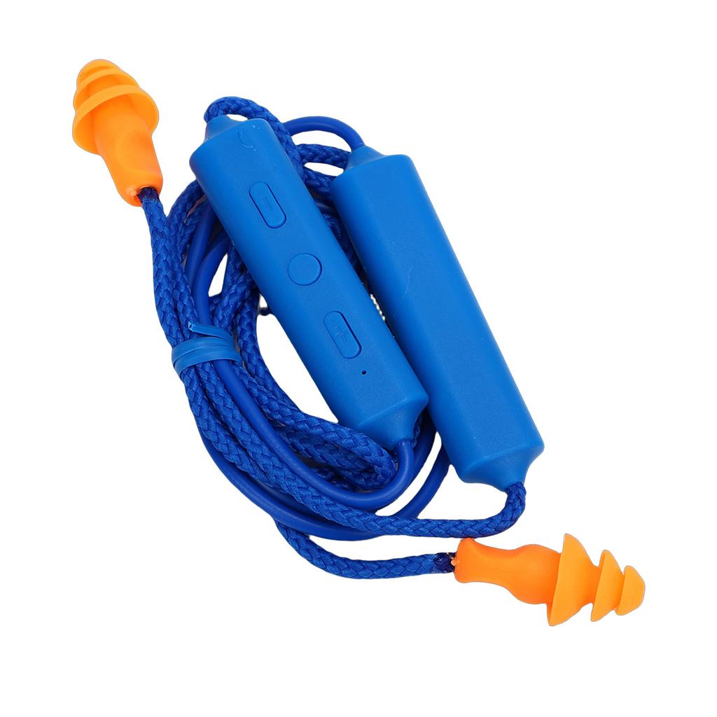Earplug Headphone 29dB Noise Reduction IPX5 Water Proof Rechargeable Neckband Earbuds for Construction Site Workshop