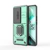 For Vivo iQOO Z9s 5G Case PC+TPU Kickstand Phone Protector with Lens Cover