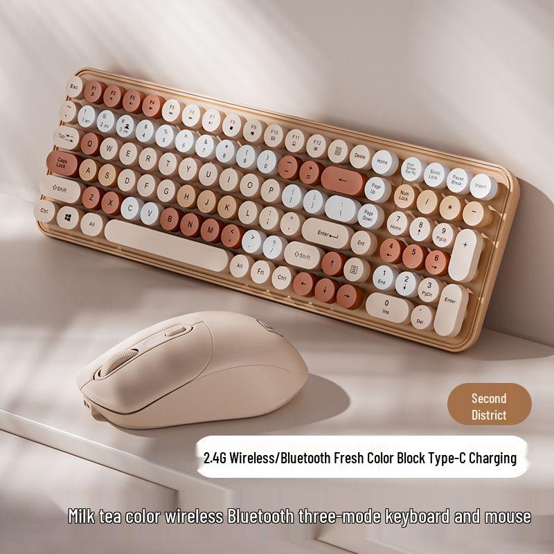 Bluetooth Wireless Keyboard & Mouse: Multi-Device, Rechargeable, Silent, Portable for Computers, Laptops, Tablets, Phones.