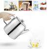 Stainless Steel Teapot Coffee Pot Kettle With Filtering Holes Support Stove Cooking Home Kitchen Bar Coffee Shop Accessories