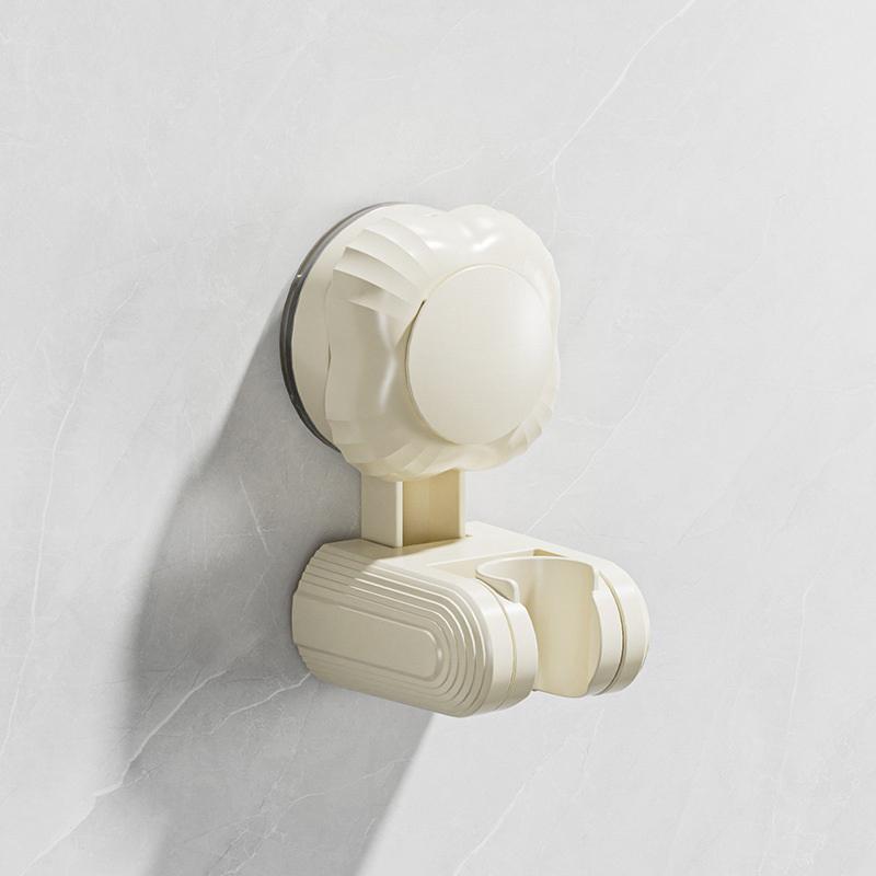 

Shower Head Holder Wall Mount Vacuum Suction Bathroom Shower Head Holder Movable Adjustable Shower Grip Mount No Punching