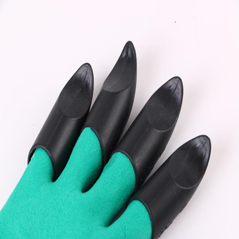 1 Pair Gardening Gloves with Claws, Quick Digging, Puncture Resistant, Universal Size