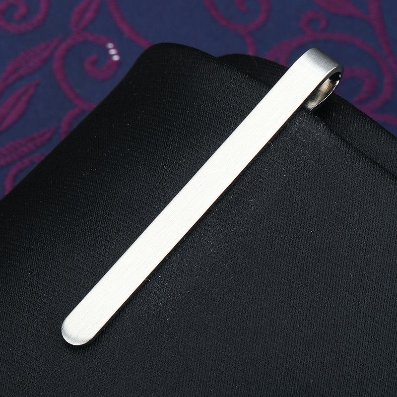 Herren Mode Vielseitige Krawattenklammer Business Anzug Gold Silber Hochzeit Herren und Damen Anstecknadel Koreanische Version Sicherheitskragenclip