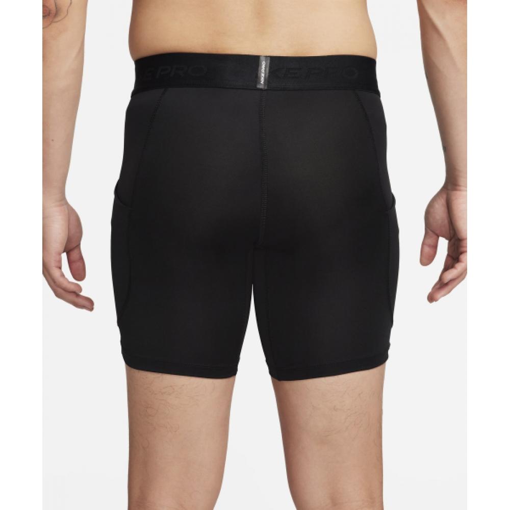 Nike Pantaloncini Fitness Pro Dry Fit M Nero Bianco Fb7959 010