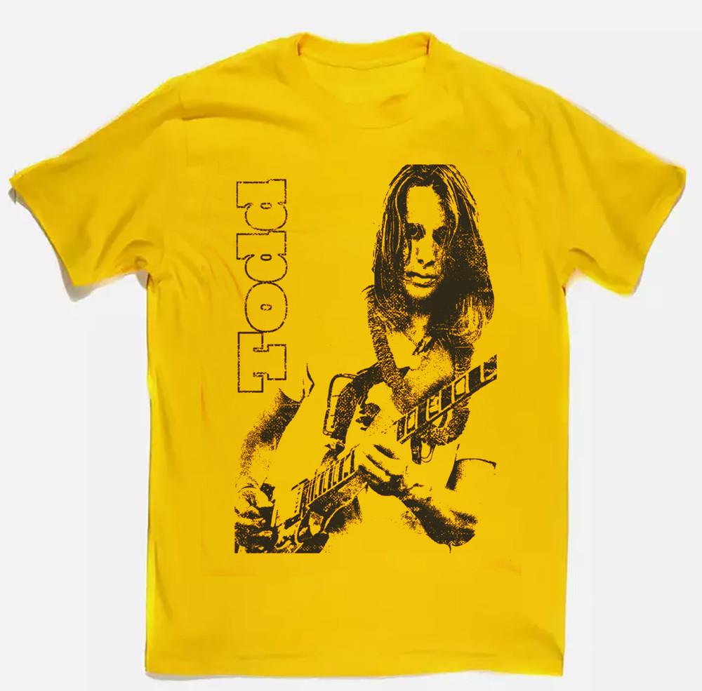 

Коллекция концертного тура Тодда Рандгрена Подарок для фаната Размеры от S до 5XL Золотая унисекс футболка XXXL