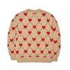 MLB Sweatshirts Unisex Camel Crew Neck Moderate Regular 3AMTH0124-43BGS