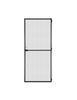 Porte Moustiquaire Abattible - Action - Anthracite - 100x210cm - Aluminium - Ajustable