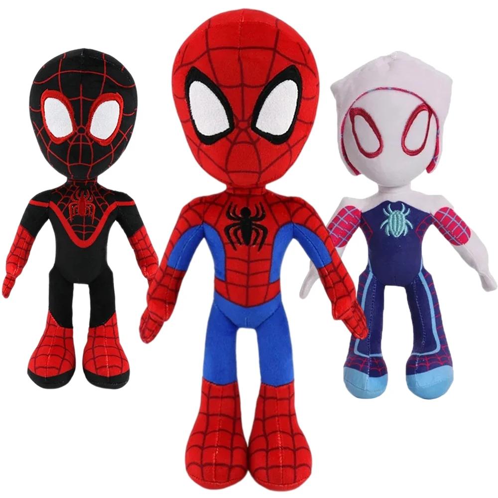 30cm Marvel Spider-Man Plüschtier Film Avengers Animierter Cartoon Charakter Umweltfreundliche PP-Baumwolle Gefüllt Kawaii Niedliche Plüschpuppe