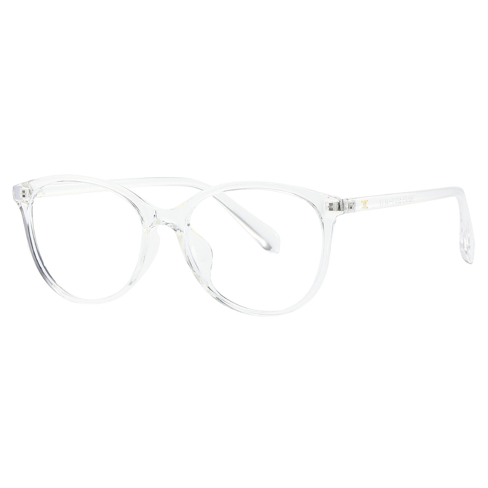 

Tr81075 Ретро кошачий глаз женские анти-синий оптические очки оправа плоские очки мужские полная оправа