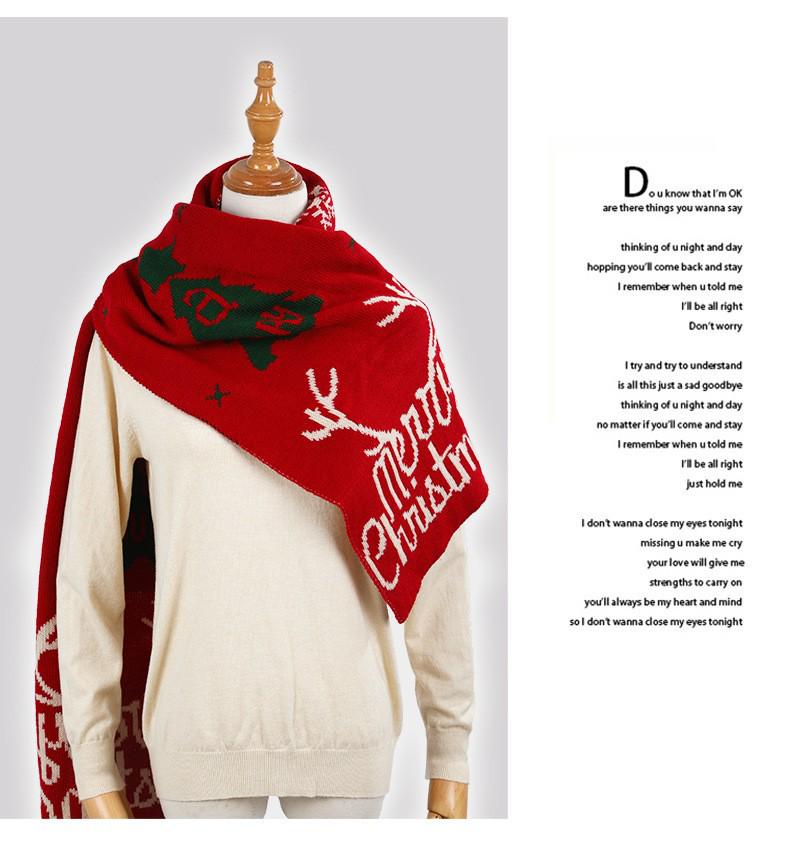 Versatile Knitted Scarf: Warm Winter Gift for Men, Women & Students