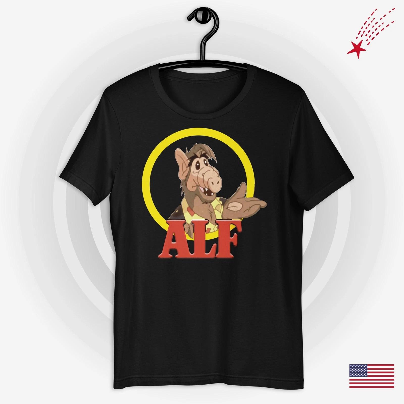ALF TV Series Unisex T-Shirt S-5XL Cotton 80 s Nostalgia Tee M