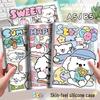 Happy Dog Cartoon Waterproof Notebook - Thick Cover, Soft Diary for Students