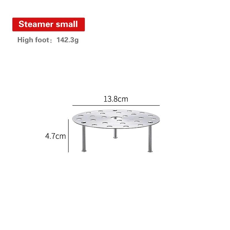 304 Stainless Steel Thickened Steam Rack Universal Steam Rack High Pressure Boiler Steam Grid Steaming Plate High Foot Steamer