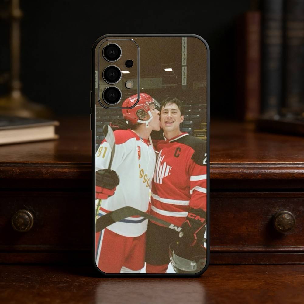 LGBTQ H-Heated R-Rivalry Ice Hockey Phone Case For Samsung S25,S24,S21,S22,S23,S30,Ultra,S20,Plus,Fe,Lite Black Shell