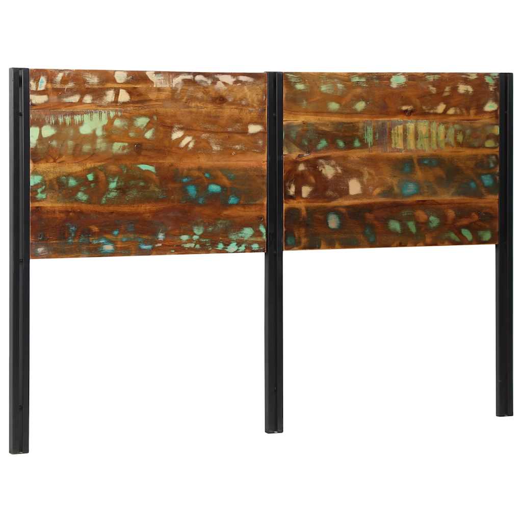 Headboard 160 cm Reclaimed Solid Wood and Iron