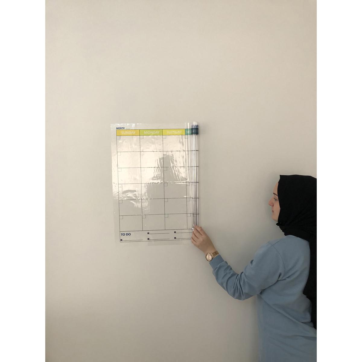 

Ежемесячный планировщик Smart Paper Planner Бумажная доска Blackboard Blackboard Calendar Monthly Monthly English 1 белый