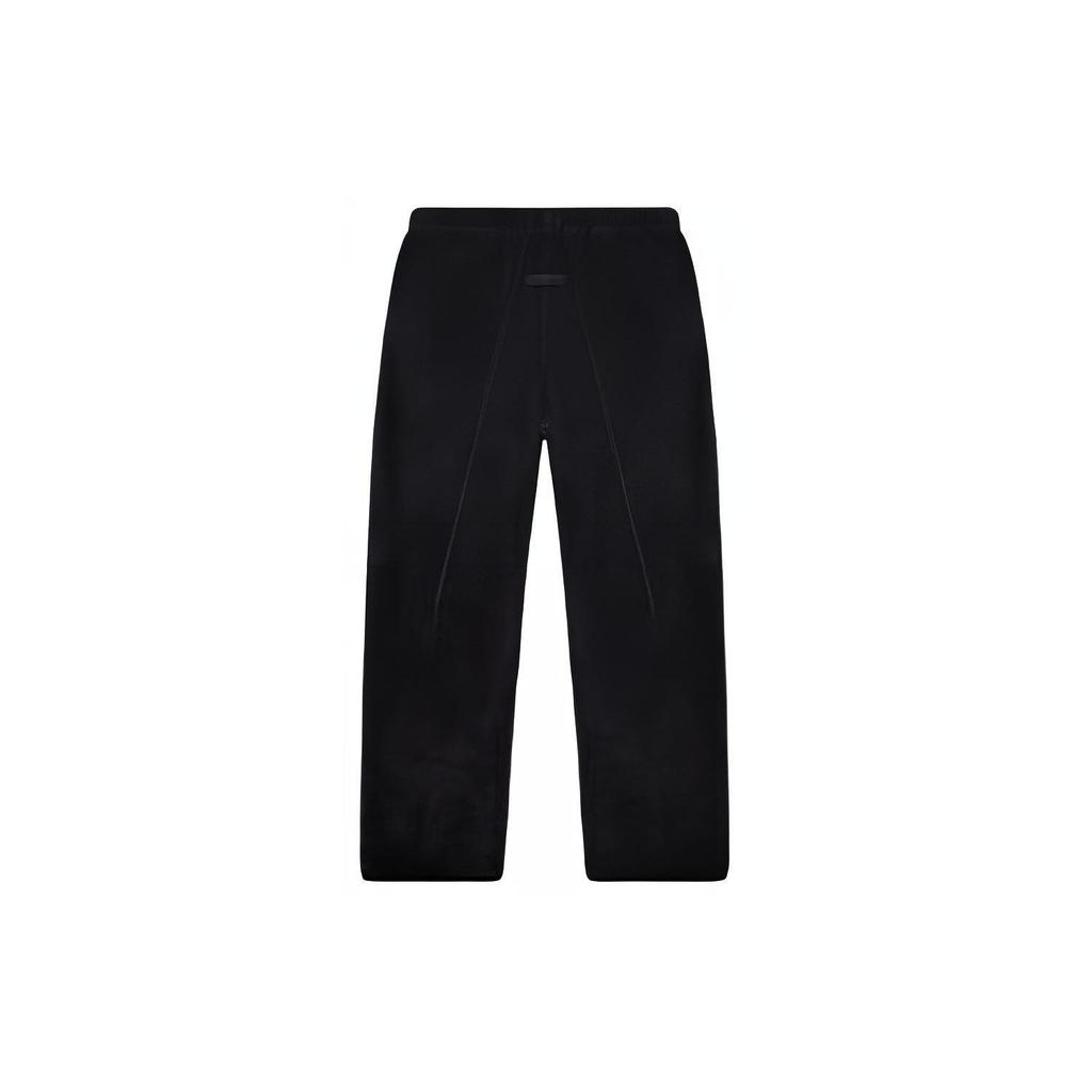 Fear of God Essentials Polar Fleece Pant Jet Black Men Bottoms 130SP244254F