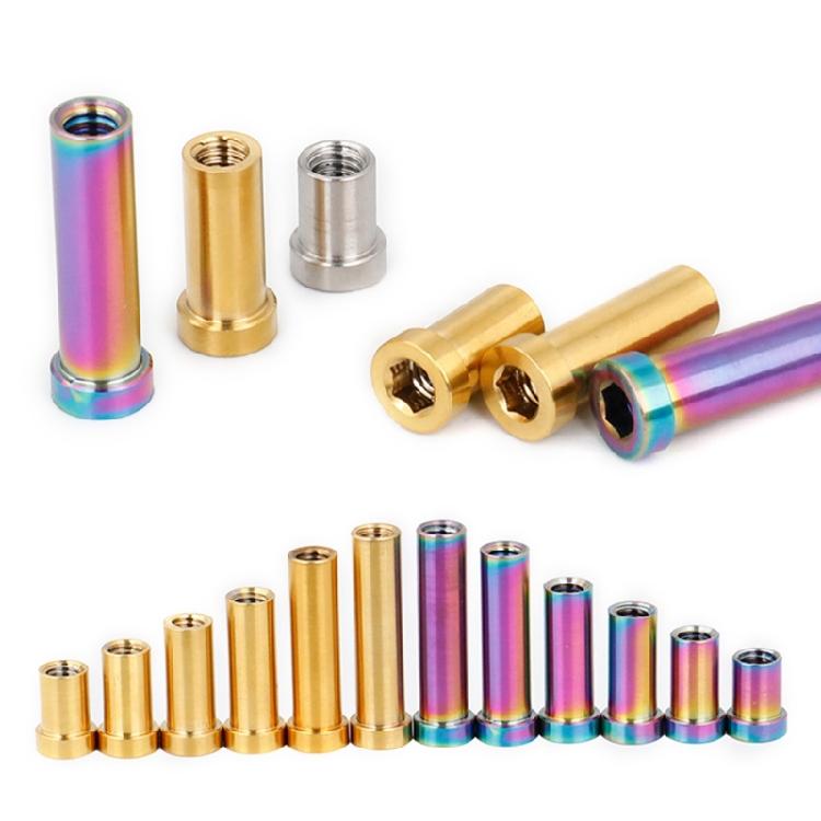 2Pcs Road Bike C Clamp Fixed Nut Replacement Bike C Clamp Fixed Nut Bicycles Brake Calipers Nut Easy To Use