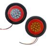 Universal 12-24V Vehicle Indicator Light Auto 32LED Tail Light Bright Amber Lamp