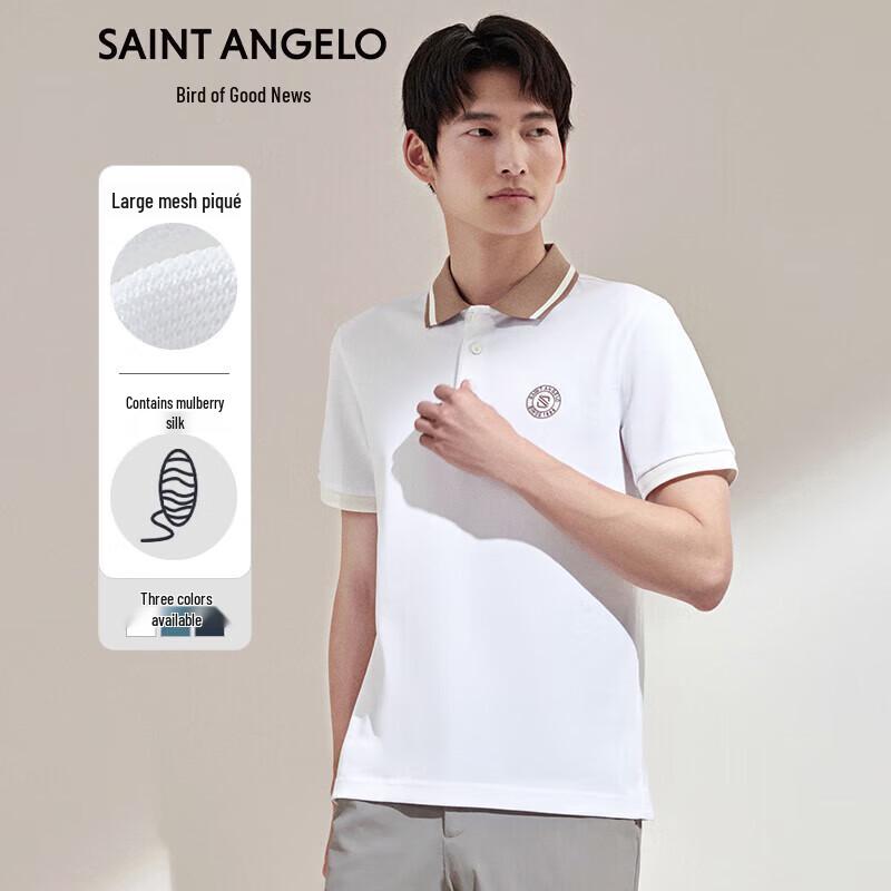 Baoxiniao Men s Fashion Contrast Collar Polo Shirt 52
