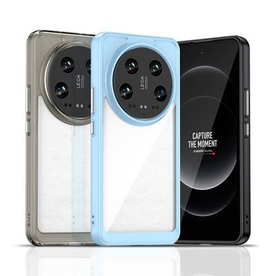 Transparent Shockproof TPU Case for Xiaomi 14 Ultra 13T 13 Lite 12 12T Protective Frame Full Protection Colorful Clear Cover