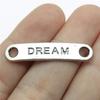 10 Stück LOVE FAITH HOPE SISTER DREAM BEST BELIEVE JOY Verbinder Anhänger Für Schmuckherstellung DIY Bastelbedarf