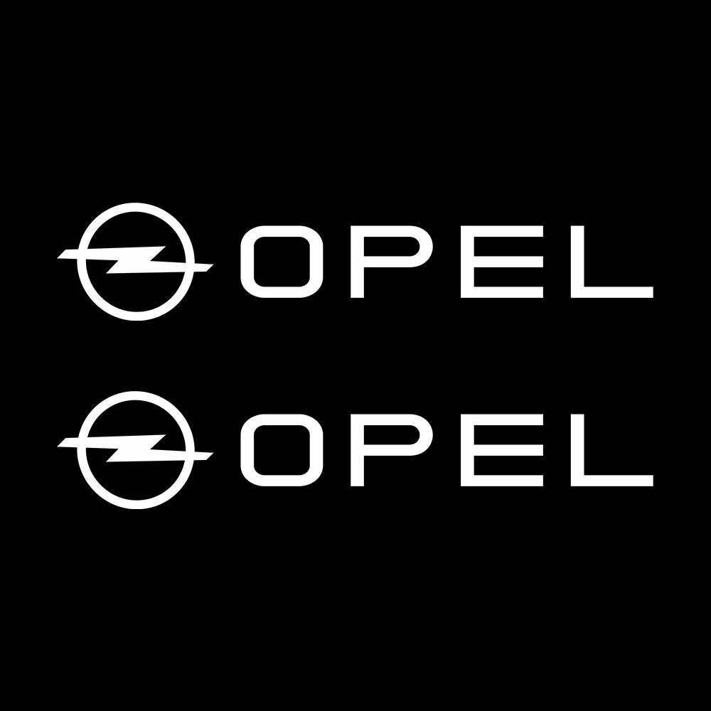 Car Styling PVC Logo Side Body Fender Windshield Trunk Bumper Sticker For Opel Astra Mokka Zafira Corsa Vectra Car Wheel Hubcap