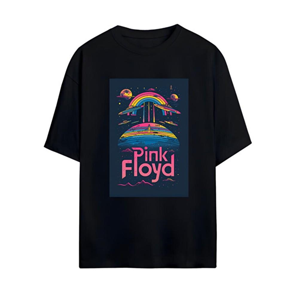 Pink Floyd Unisex T-Shirt Rock Music Tee Concert Graphic Top Fan Apparel LT Unisex T-Shirt M