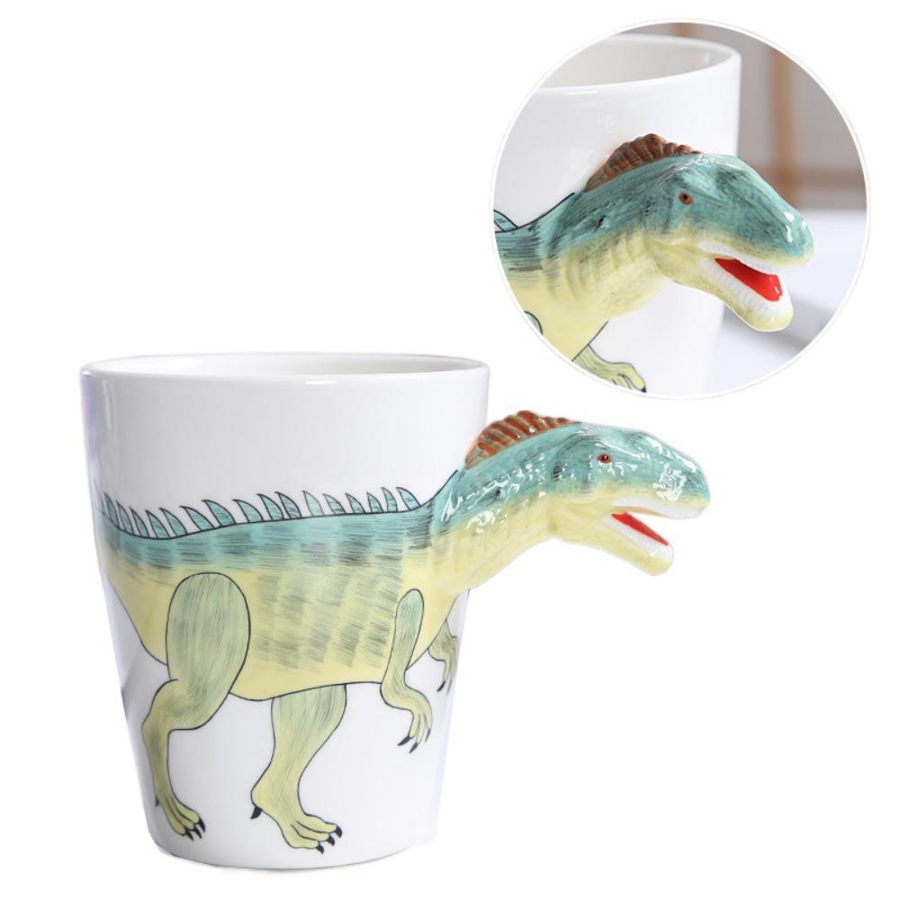 3D Animal Shape Handle Animal Shape Ceramic Cup Hand Painted Animals Mug  Living Room