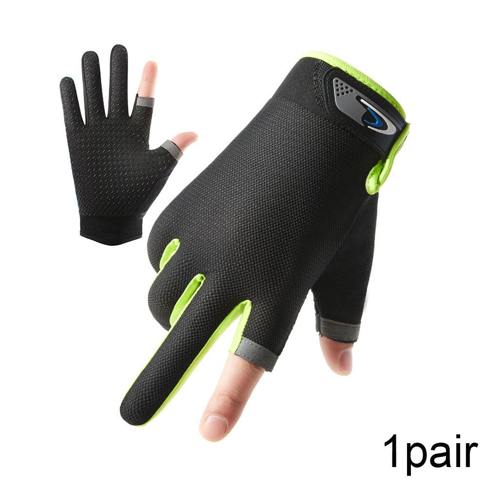 UV Protection Fishing Gloves for Women Men Breathable Half Finger Gloves for Outdoor Rowing Kayaking Hiking Paddling Sailing