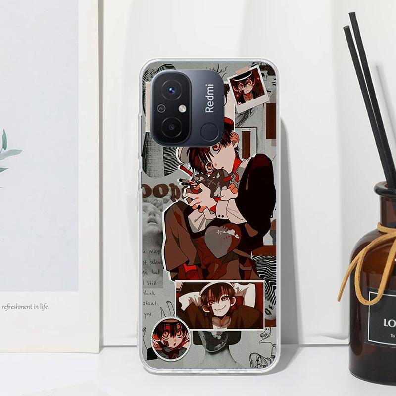 Anime Toilet Bound Hanako Kun Phone Case For Xiaomi Redmi 12C 12 10C 10A 10 9C 9A 9T 9 8A 8 7A 7 6A 6 Pro K70 K40 K20 Fundas Bac