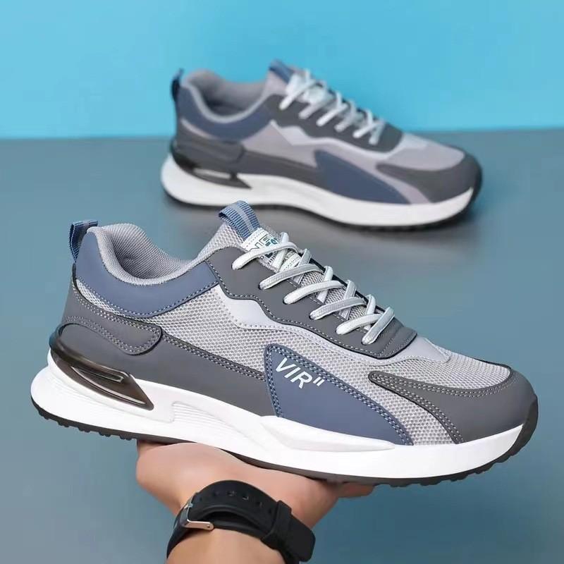 Mesh Men's Shoes Spring New Fashion Breathable Light Soft Sole Comfortable Daily Sports Leisure Running Trendy Shoes