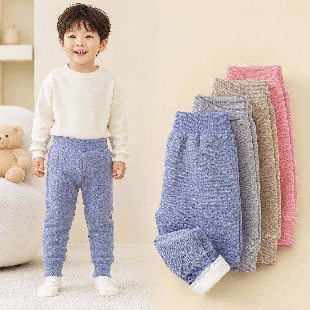Thickened Thermal Pants Windproof Winter Pants High Quality Kids Leggings Winter