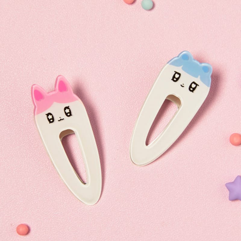Kakao Friends Golgolz Clip Hairpin 2P Set_Golgolz