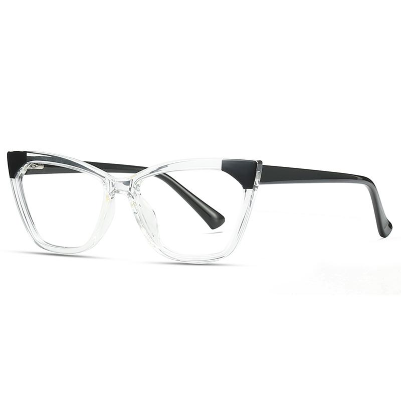 

Fashion Women s Cat Eye Style Glasses Frames Blue Light Blocking Female Cute Myopia Prescription Spectacles Frame 2040