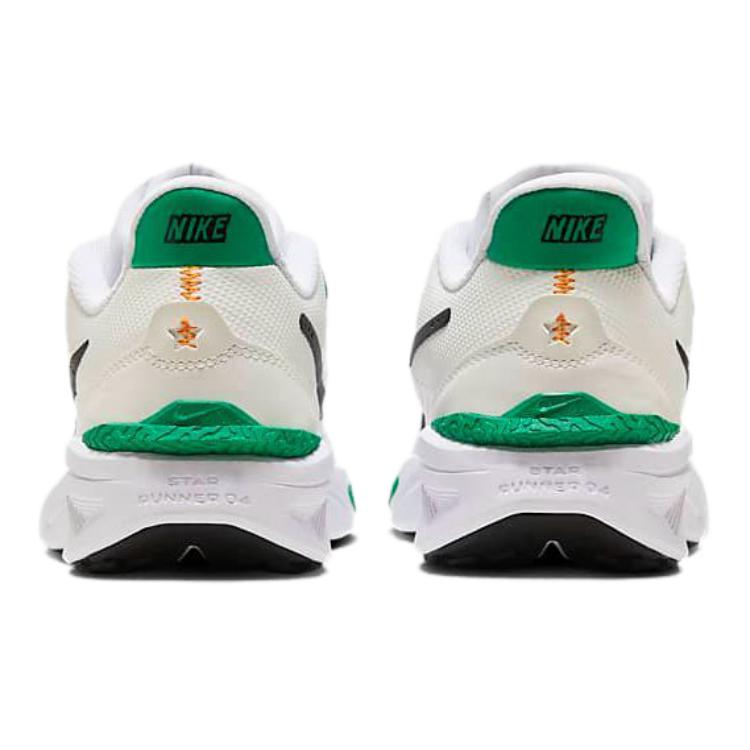 Nike Star Runner 4 Next Nature GS White Green Black Kids Sneakers HM5636-101