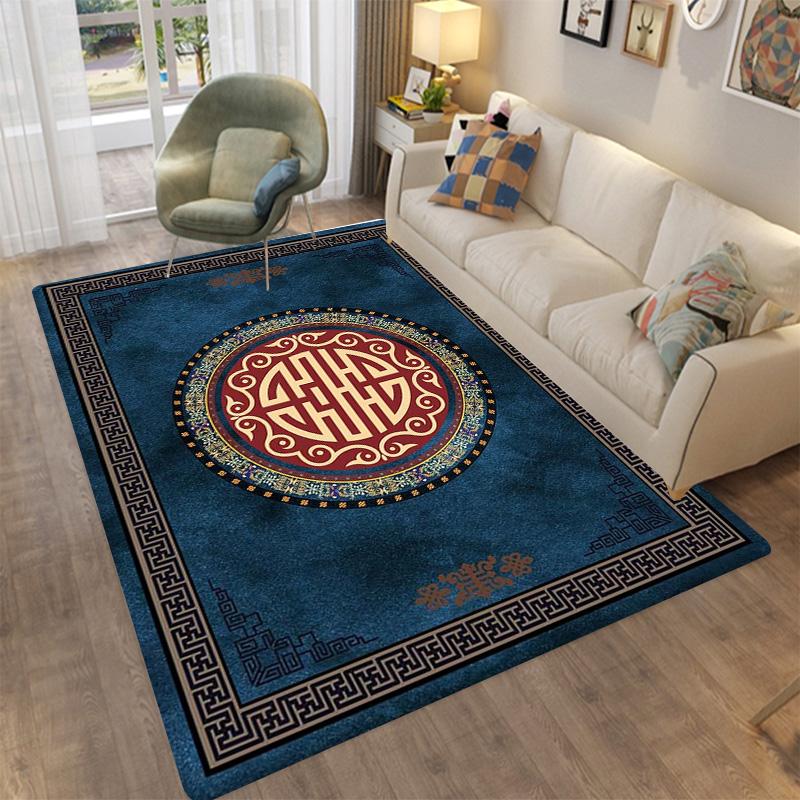 Modern Area Carpet Non-slip Floor Mat for Family Bedroom Indoor Children's Play Geometric Rugs Yoga Mats living room