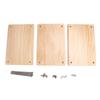 VOFUN-Wooden Book Press Binding Tool Multi-Purpose Book Press Book Clamp Home Ancient Book Repair Paper Clamp Three Layers