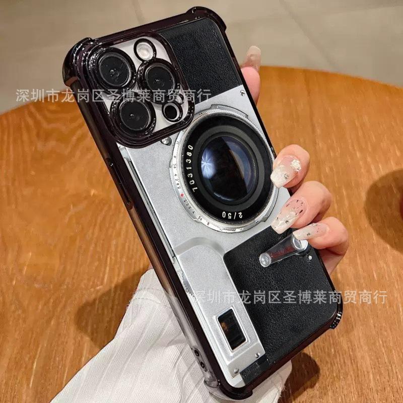 Retro Camera for Samsung S26 Phone Case S25ULTRA Anti-drop GalaxyS23 Protective Case NOTE20