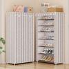 Multi-Layer Dustproof Shoe Rack for Dormitory and Entryway Storage
