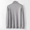 Men's Cashmere Blend Half-Zip Turtleneck Sweater
