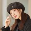 Autumn and Winter Beret Female Retro Painter Hat Fashion Star Anise Newsboy Hat Pumpkin Hat